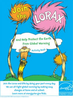 Lorax activity book cover thumbnail